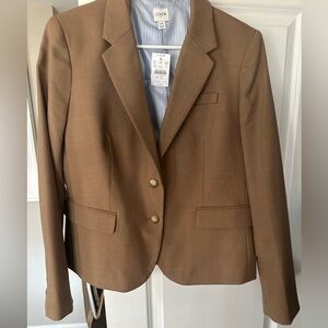 J Crew Original Schoolboy Blazer - NWT - Sz 14 - Camel